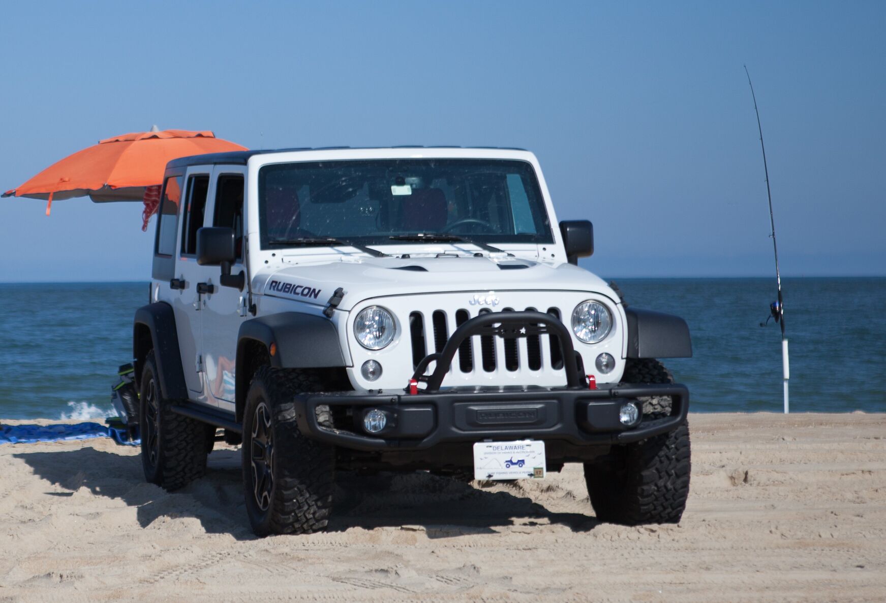 Surf-fishing drive-on
